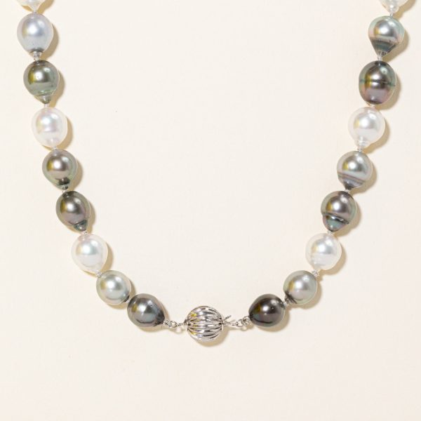 Multi Colour Pearl Necklace | 18  | Online Hot Sale