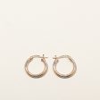 Two Tone Gold Hoops For Cheap