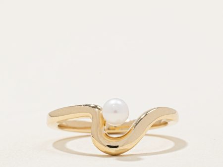 100 Ways  Freshwater Pearl Freeform Ring | SZ 6.5 | For Discount