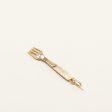 Enameled Gold Fork Charm Sale